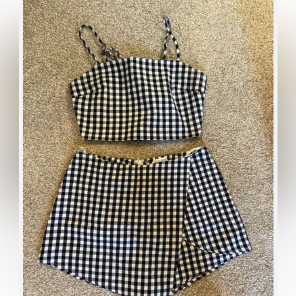 Gingham set by LA Candy